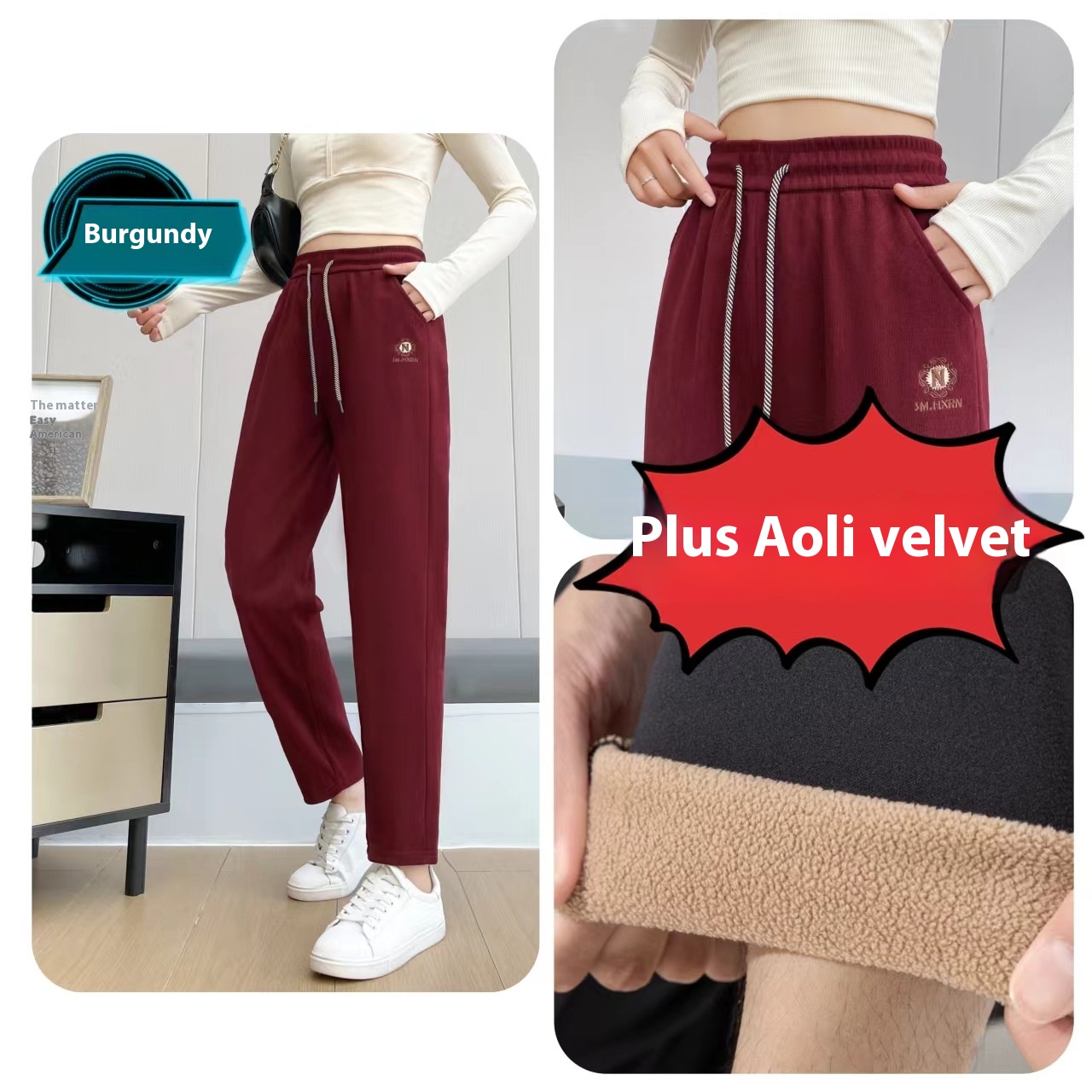 Angola Red with added velvet