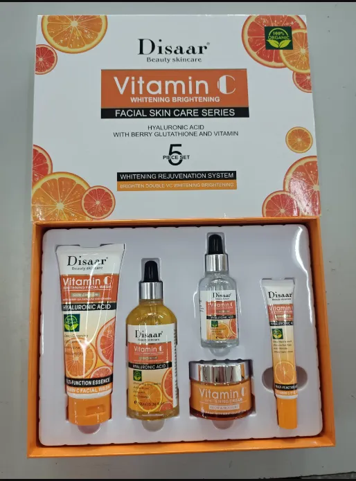 Vitamin C Skin Care Product Set Hydrating, Moisturizing And Brightening - Suit