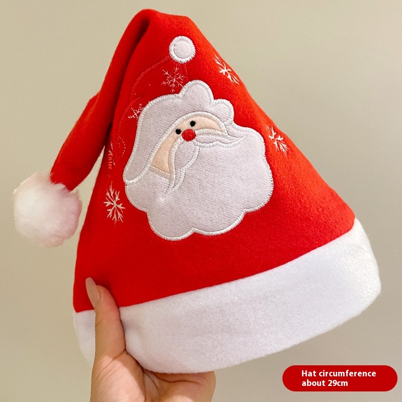 Santa Claus Snowflake Hat