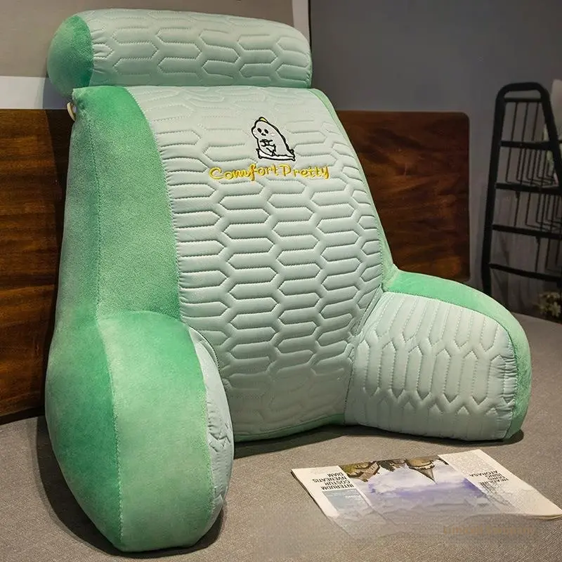 Cartoon Ice Silk Latex Lumbar Support Pillow Tatami Bay Window Cushion
