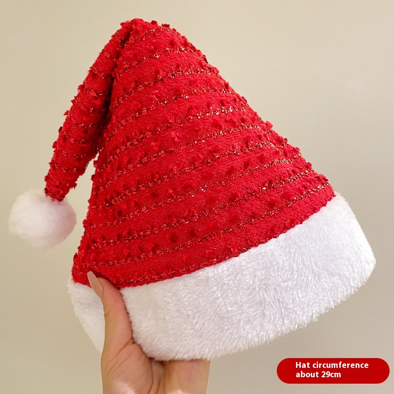 Red Stripe Christmas Hat