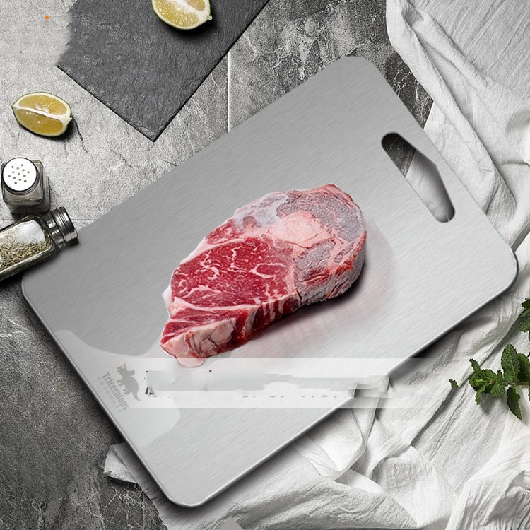 Title 1, 304 Stainless Steel Cutting Board for Household...