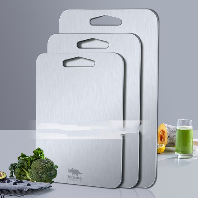 Title 2, 304 Stainless Steel Cutting Board Household