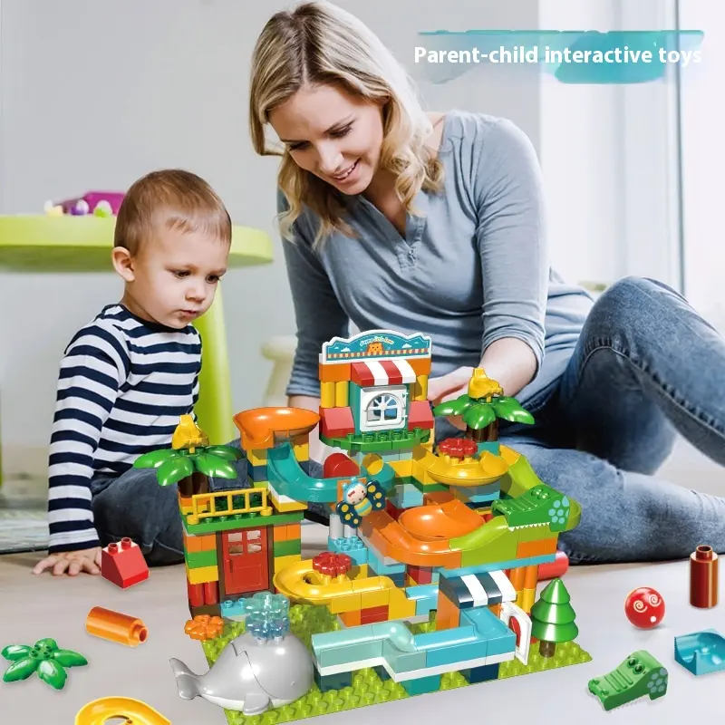 Large Particle Building Blocks Whale Small Slide