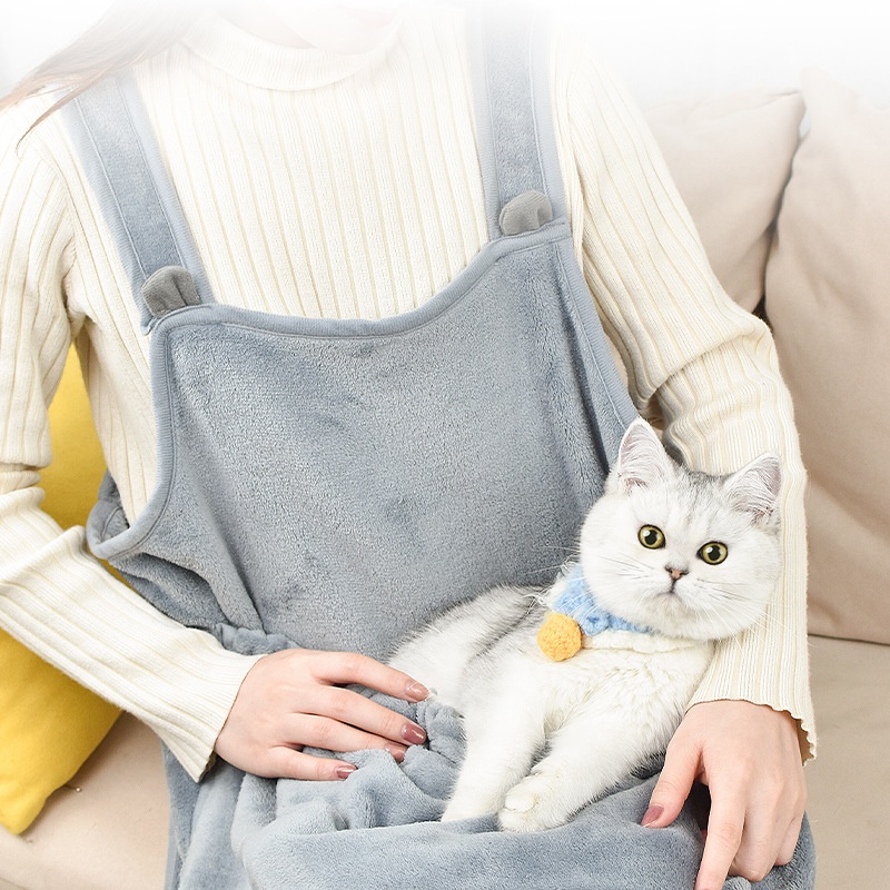 Gray Cat Petting Clothing