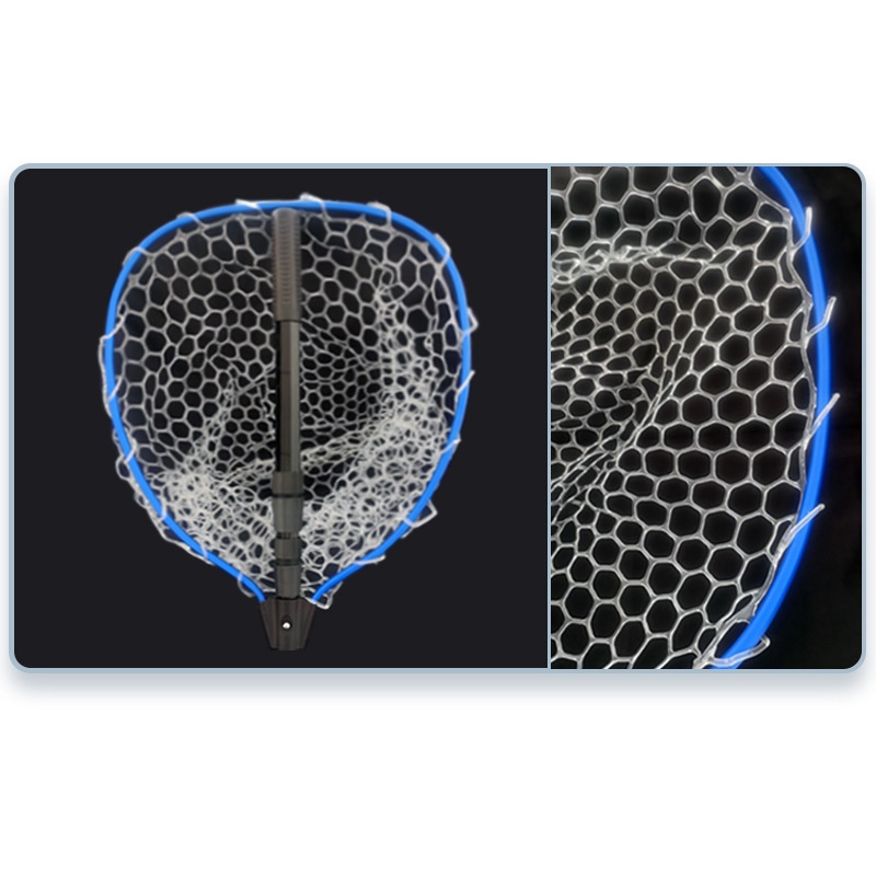 Blue Frame White Net Pocket