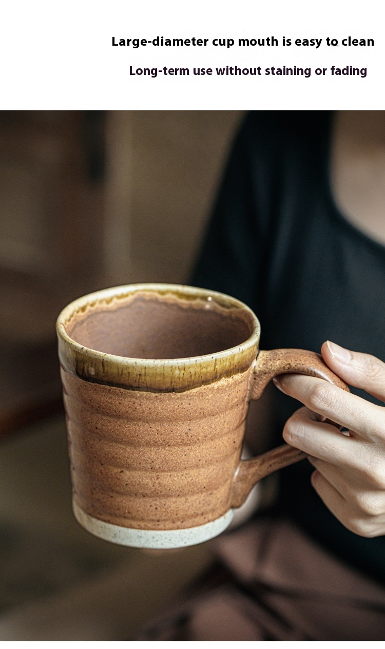 Title 8, Caneca de café retrô com relevo de fio para um ...