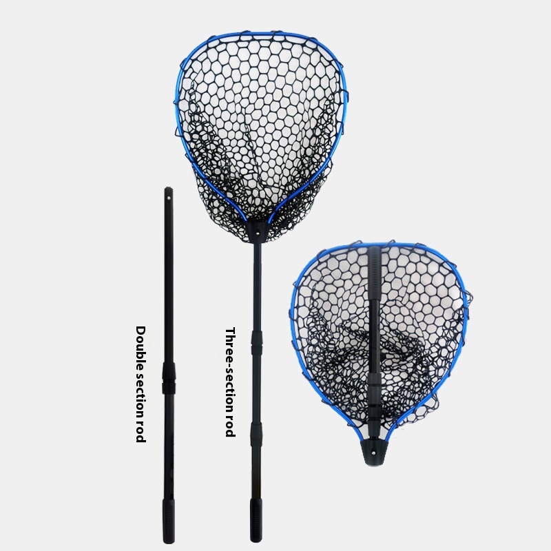 Blue Frame Black Net Pocket