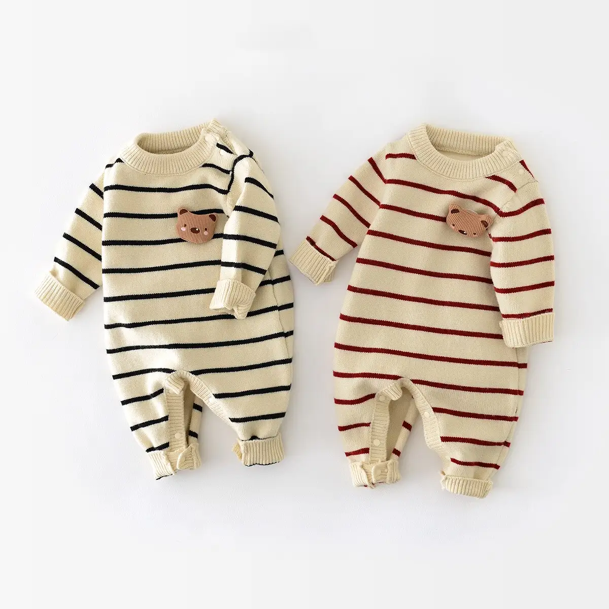 Boys' Long-sleeved One-piece Romper