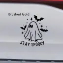Car Body Sticker Halloween Ghost Bat English Reflective Sticker view 4