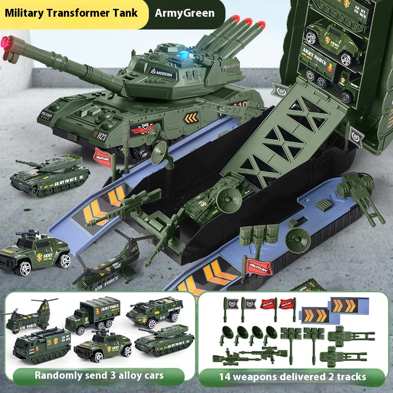 Army Green Land War Tank