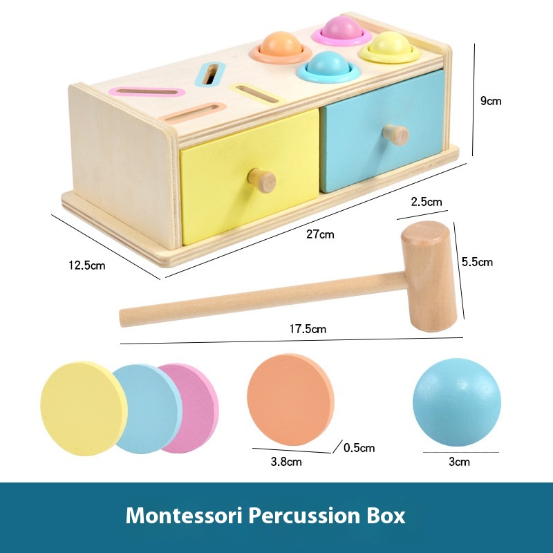 Montessori Coin Tapping Box