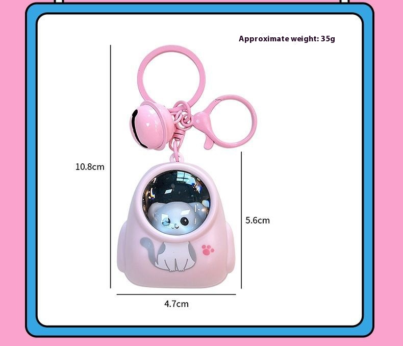 Title 11, Cat Bear Schoolbag Small Night Lamp Keychain Pe...