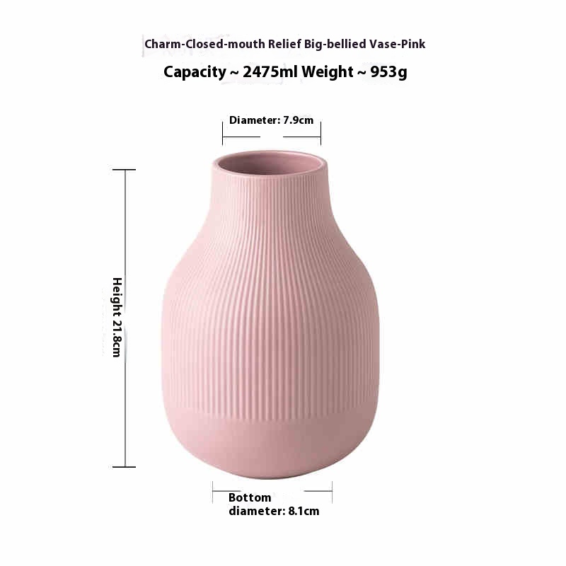 Charming Pink Vase