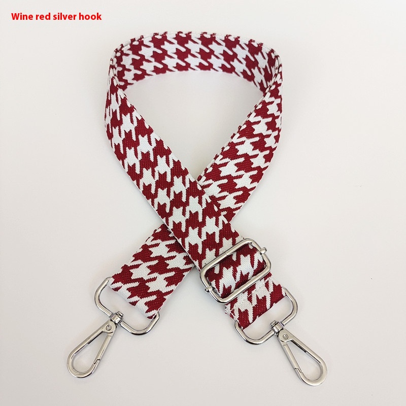 Wine Red Silver Hook