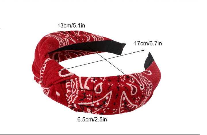 Title 1, Fabric Big Bow Wide Brim Hair Band