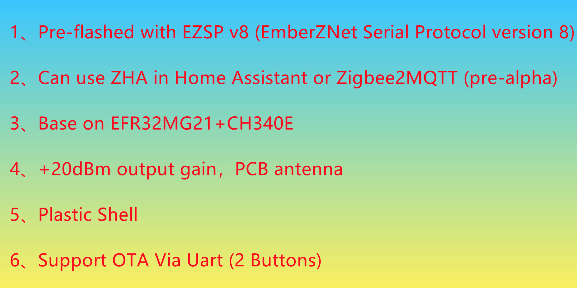 Title 2, Silicon Labs EFR32MG21 Zigbee 3.0 USB Dongle pe...