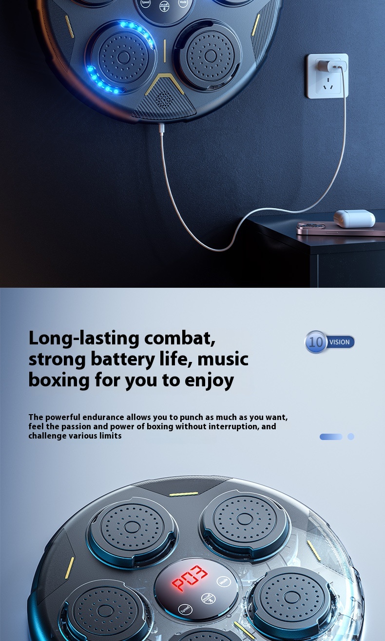 Title 2, Smart Music Boxing Machine Home Fitness