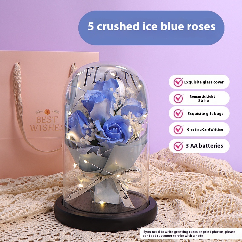 Ice Crushing Blue 5 Flowers