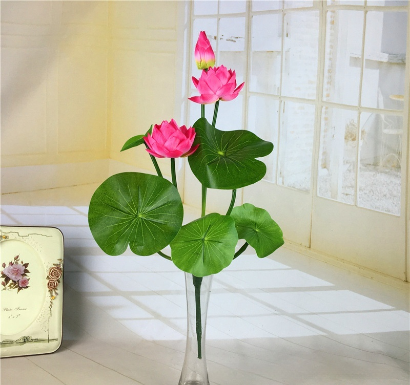 Title 12, Simulated Water Lily Home Buddha Hall Decoration