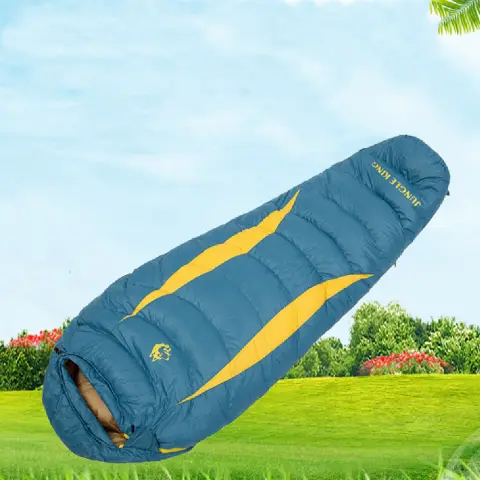 Outdoor Camping Sleeping Bag Thickened Down-filled Bag