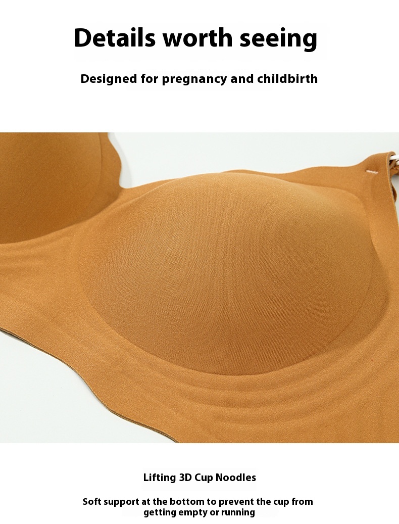 Title 15, Summer Thin Gathering Nursing Bra For Pregnant ...