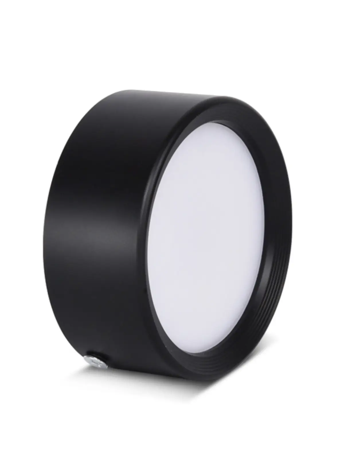 Non Perforated Ceiling Mounted Black Diffuse Hallway Ceiling Light