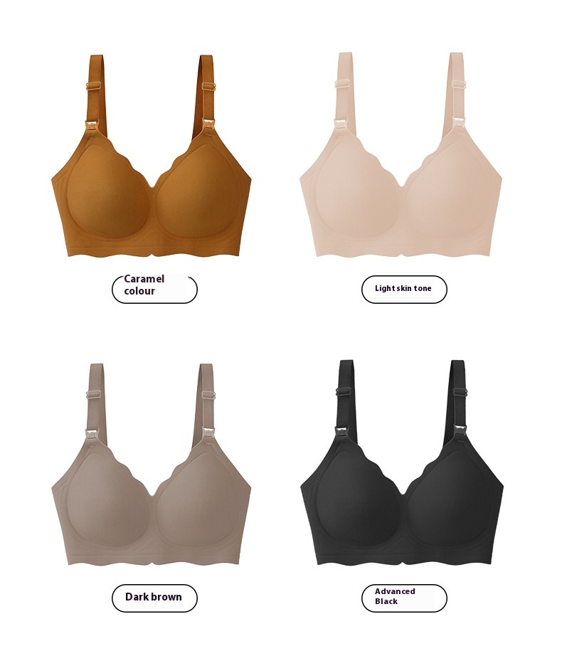 Title 18, Summer Thin Gathering Nursing Bra For Pregnant ...