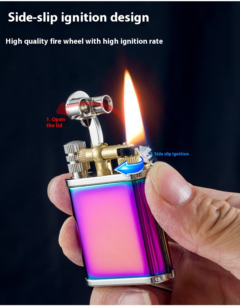 Title 6, Leader Kerosene Lighter 229 with Lifting Arm, G...