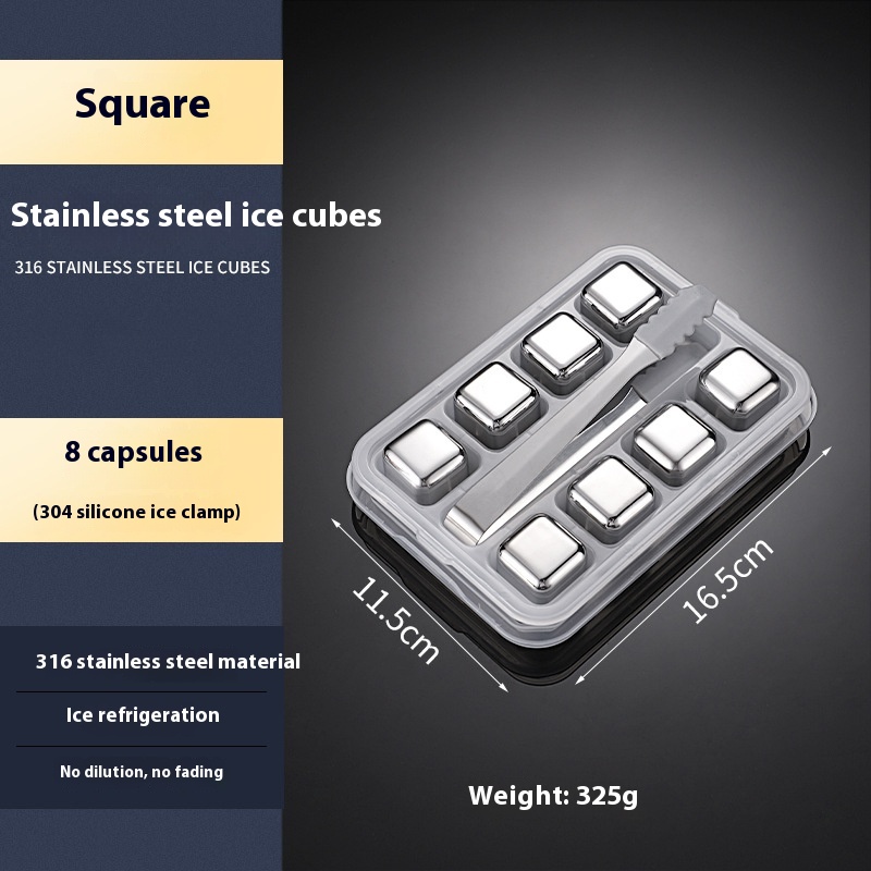 316 8 Tablets Ice Clip Silver