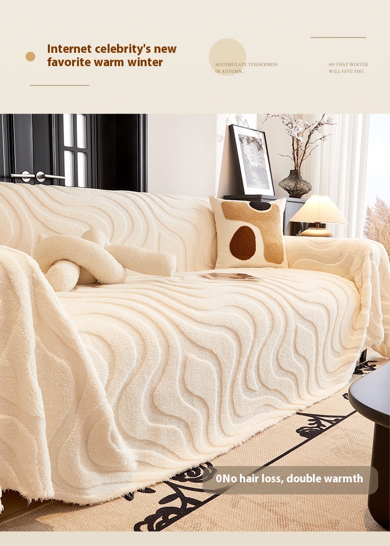 Title 11, Plush Sofa Hair Towel Autumn And Winter Full Co...