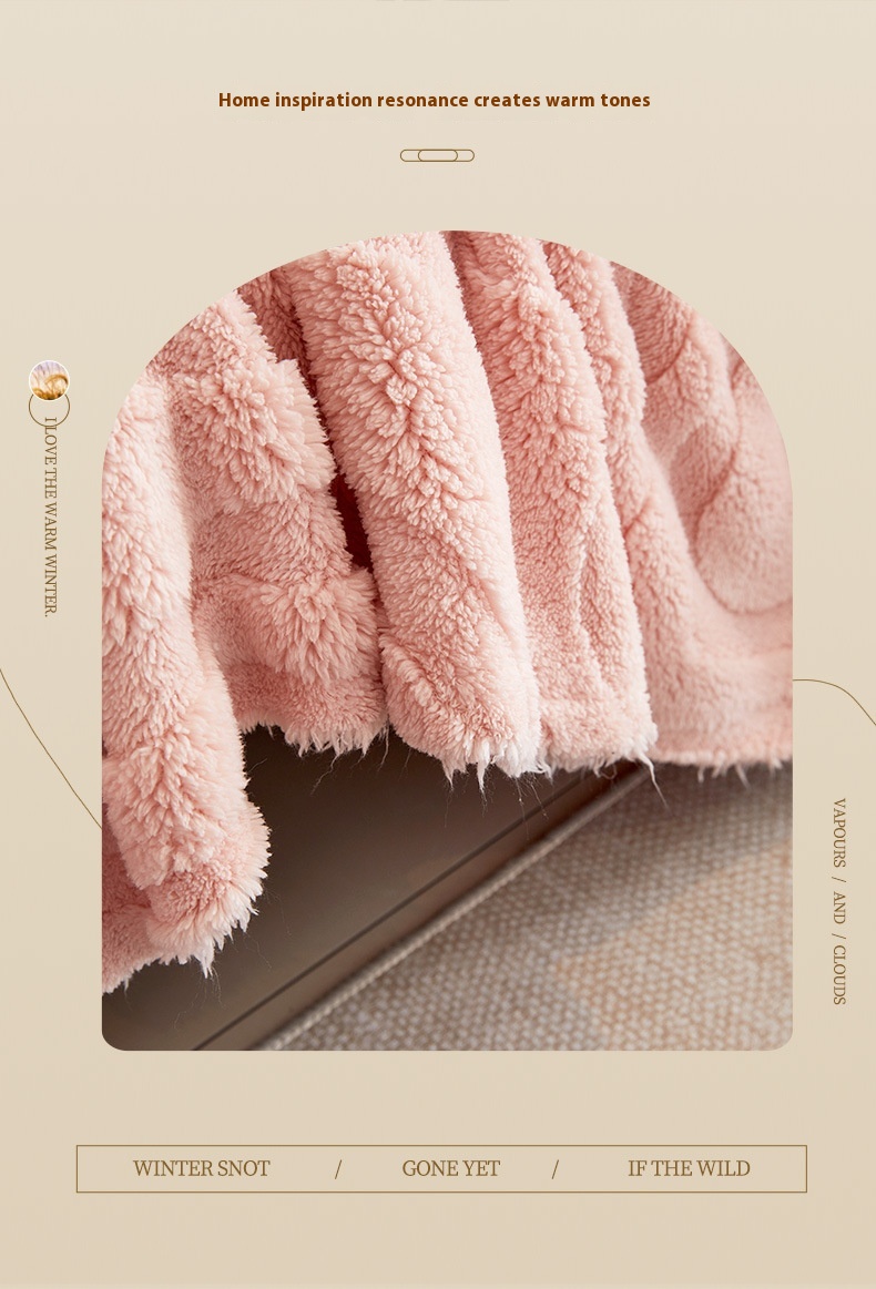 Title 18, Plush Sofa Hair Towel Autumn And Winter Full Co...