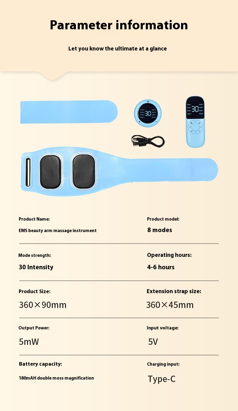 Title 5, Intelligent EMS Pulse Arm-slimming Artifact