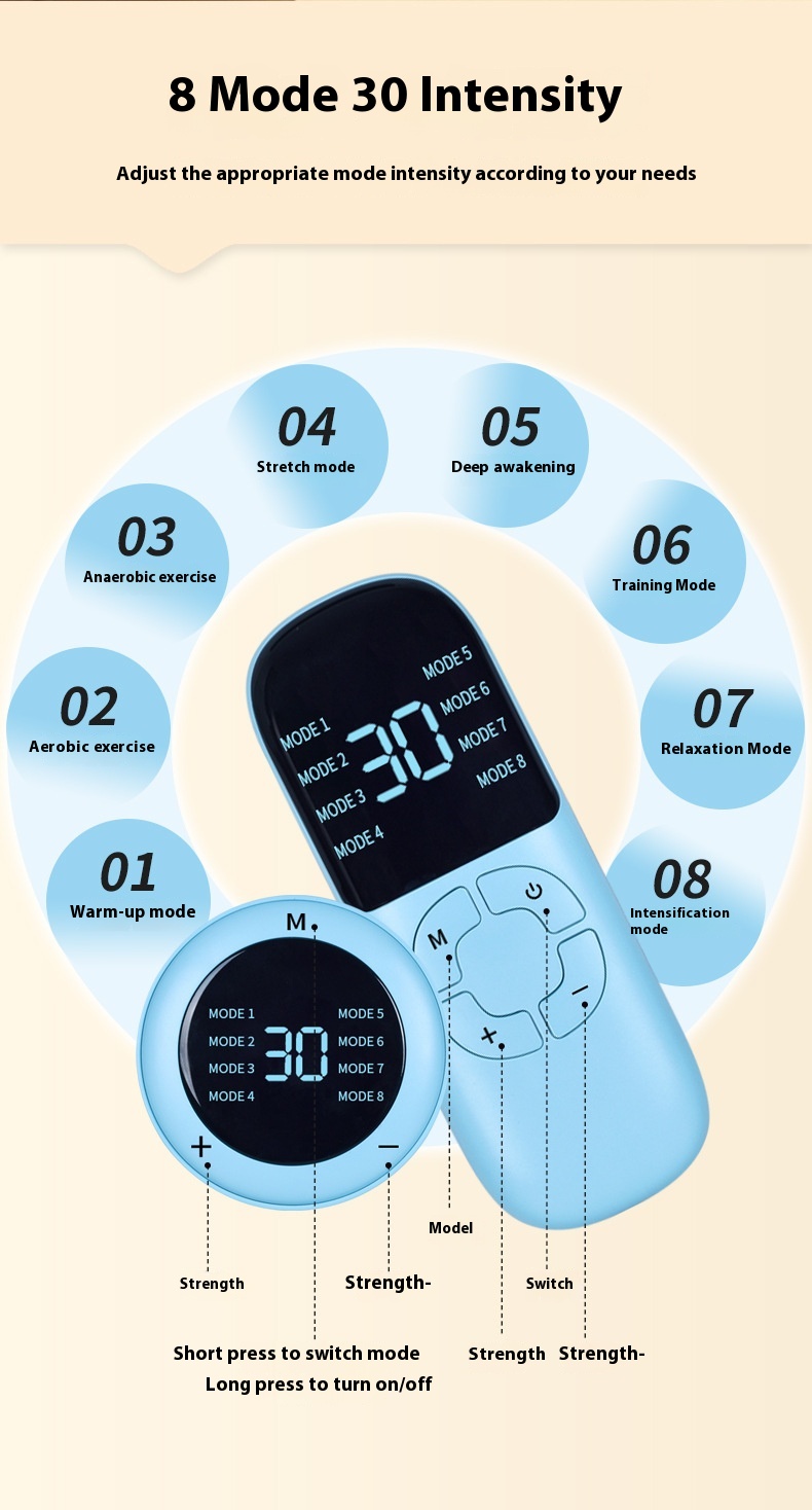 Title 9, Intelligent EMS Pulse Arm-slimming Artifact