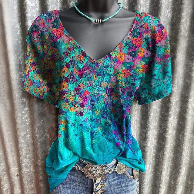 3D Printed Loose Short Sleeve Style 18 - Shop at LoveMi
