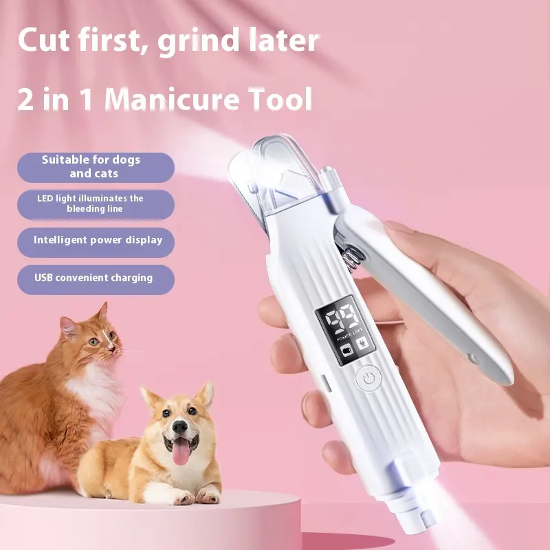 Dogs And Cats Nail Scissors Piercing Device