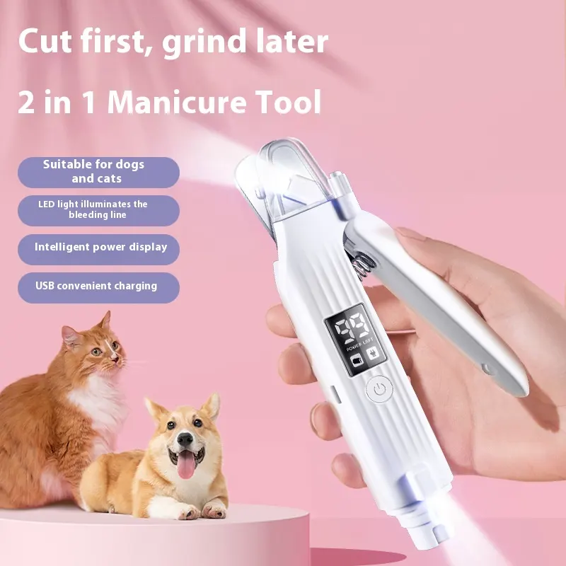 Dogs and Cats Nail Scissors Piercing Device