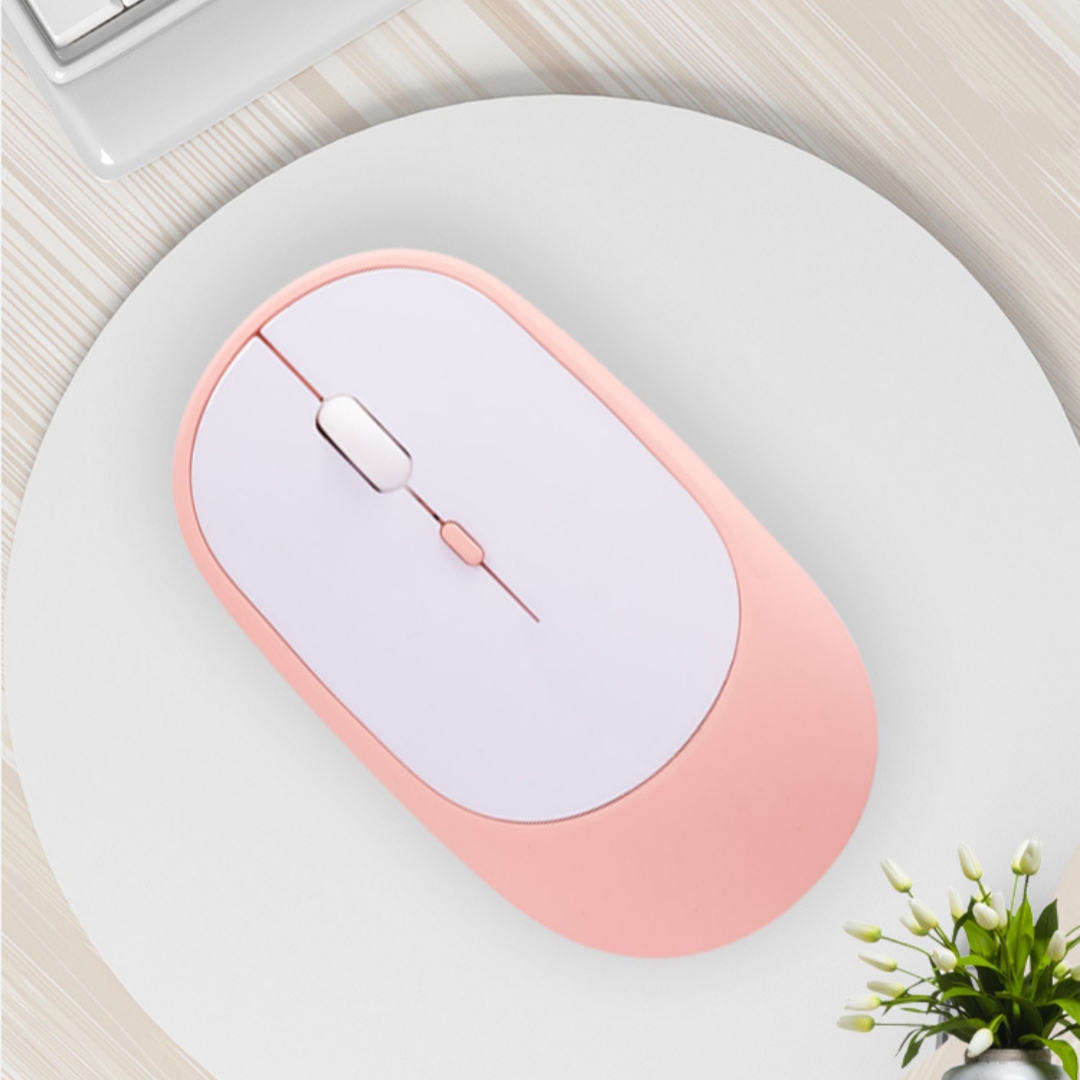 Wireless Mute For Mobile Phone Laptop Ultra-thin Portable Mouse