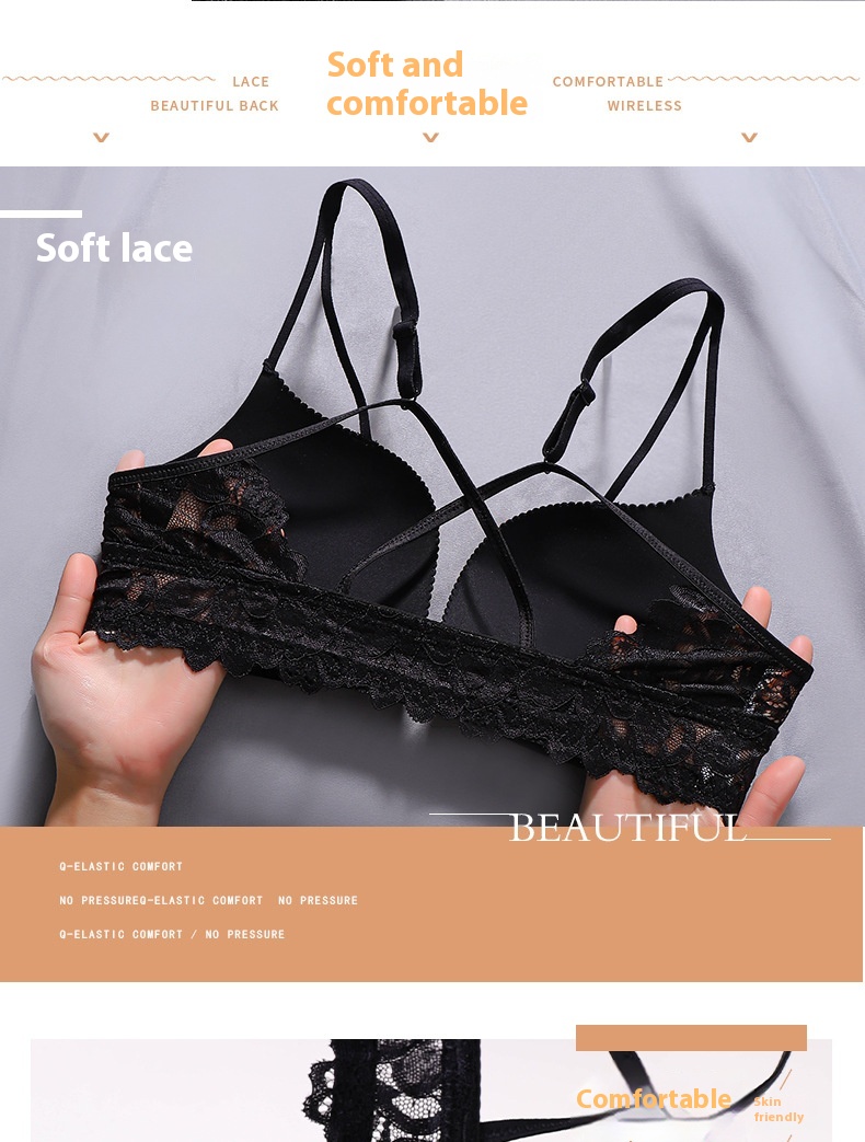 Title 18, Front Button Underwear Women Without Steel Ring...