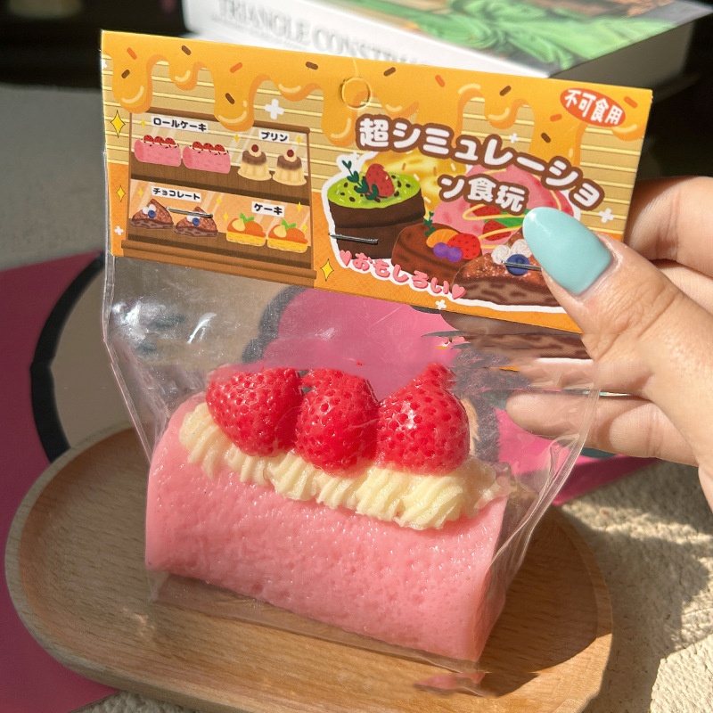 Strawberry Swiss Roll