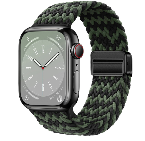 18W stripe black green black