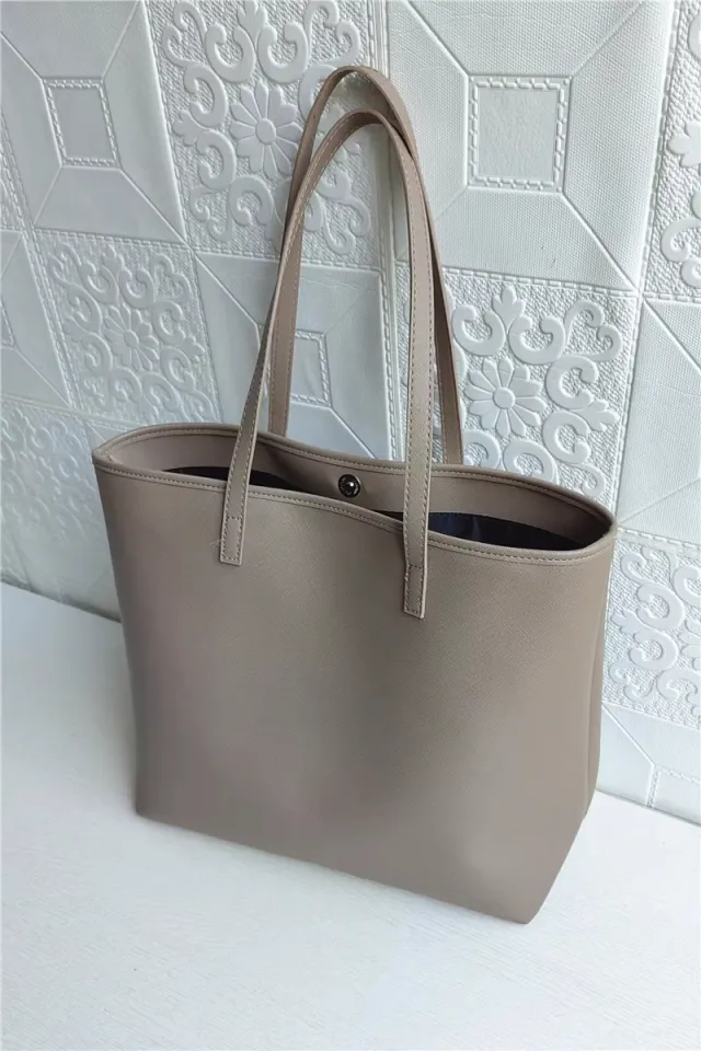 Women's Large capacity Shoulder Handbag Gray - Shop at LoveMi
