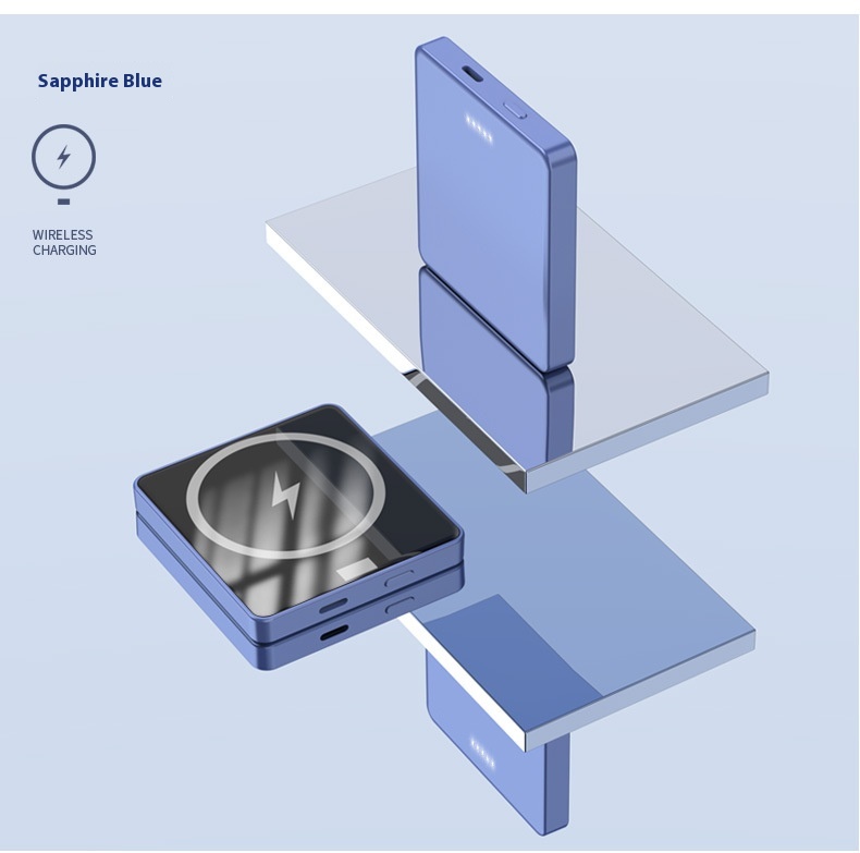 Magnetic Ultra-thin Portable Wireless Power Bank