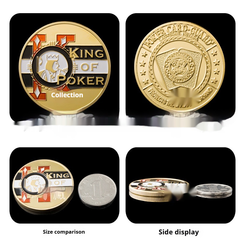 Title 5, Badge Chip Gold Coin Badge Commemorative Coin