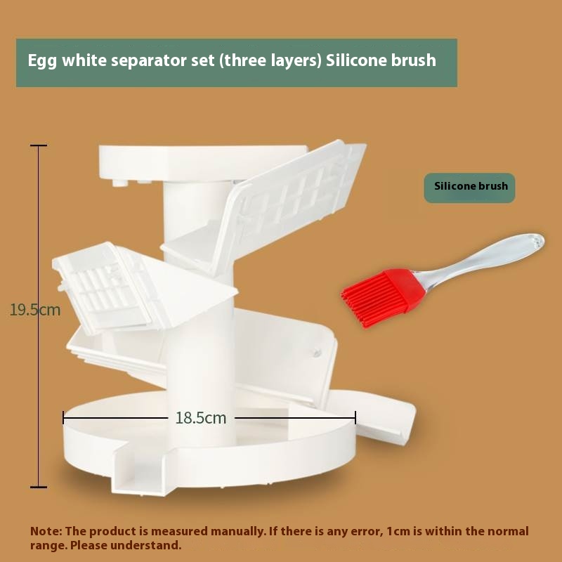 Egg White Separator And Brush