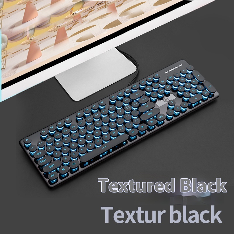 Textured Black Blue Light