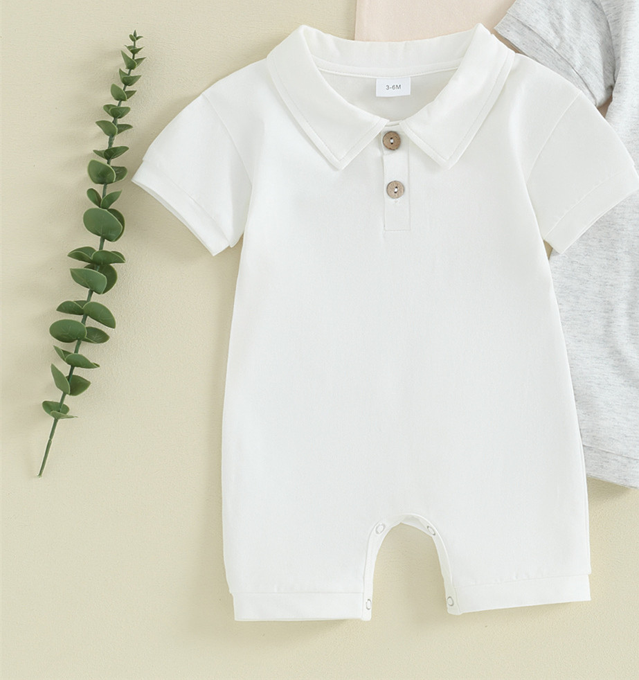 Children's Solid Color Short Sleeved Kazakhstan