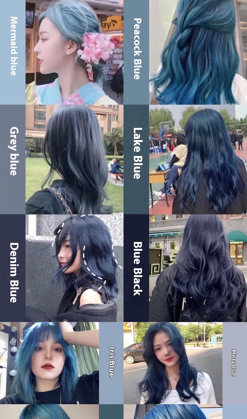 Title 6, Lock Color Shampoo Blue Gray Care Solid designe...