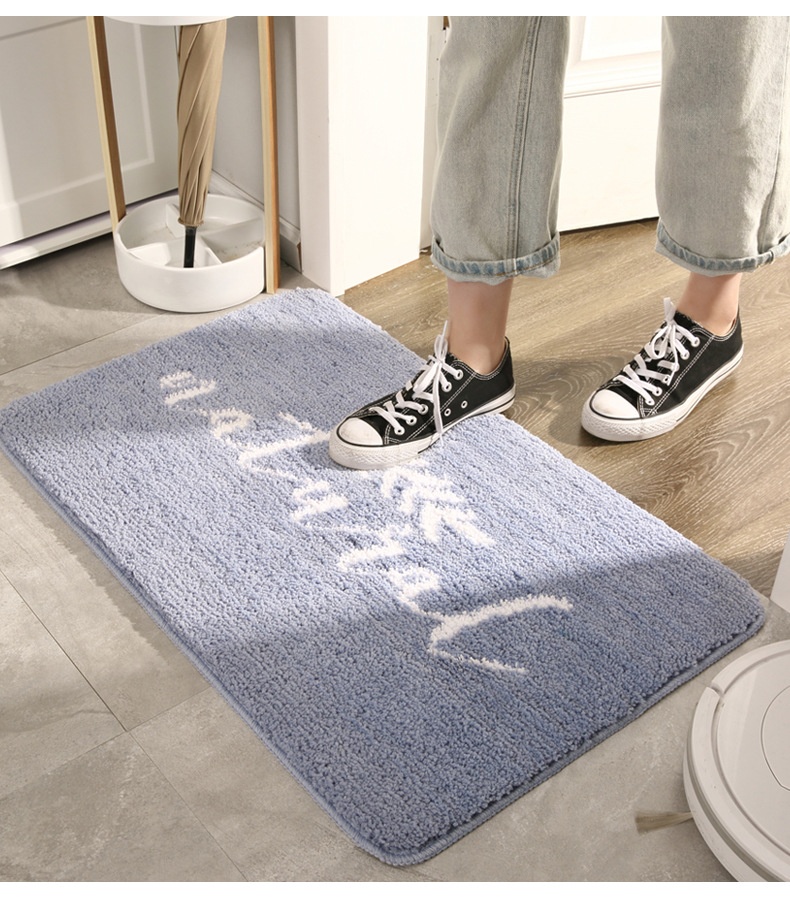 Title 15, Thickened Bathroom Absorbent Floor Mat Carpet