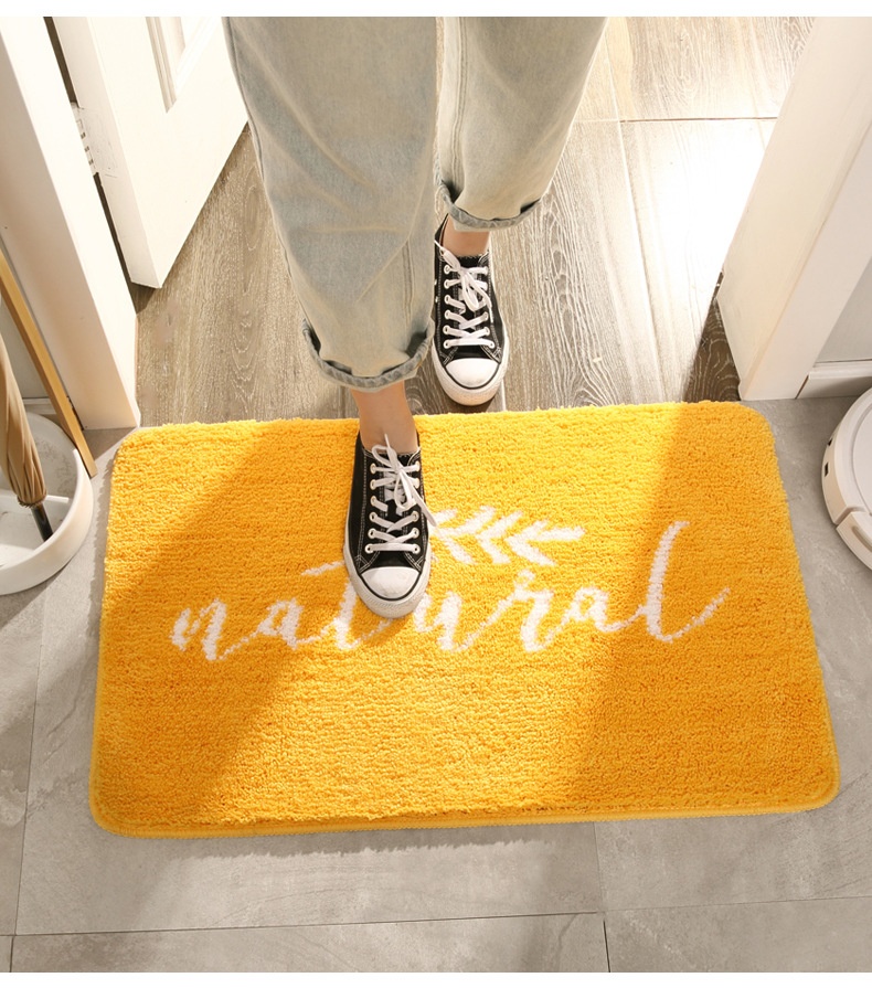 Title 13, Thickened Bathroom Absorbent Floor Mat Carpet